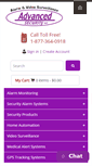 Mobile Screenshot of advancedsecurityllc.com